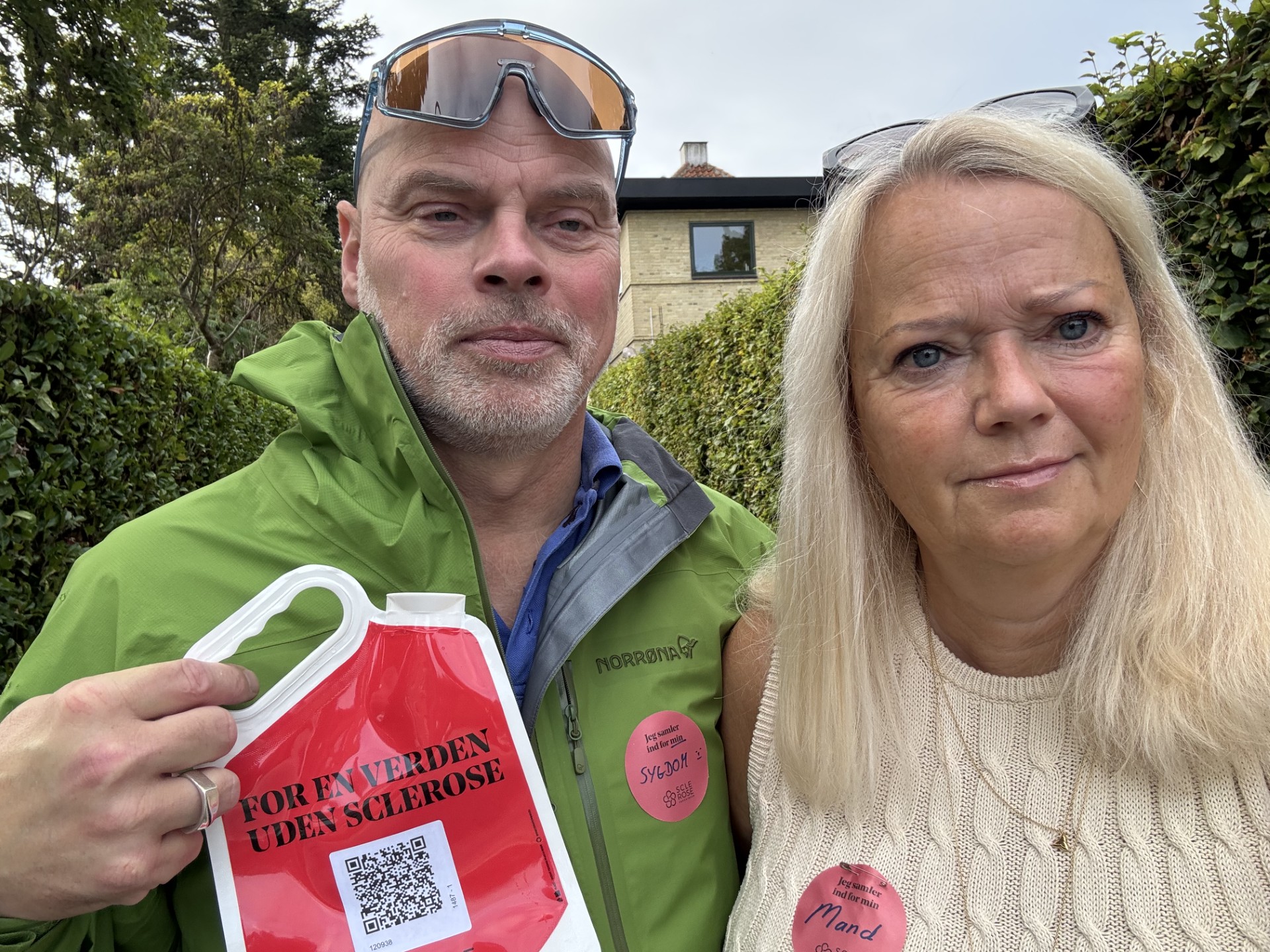 Samlede over 31.000 kroner ind til kampen mod sclerose